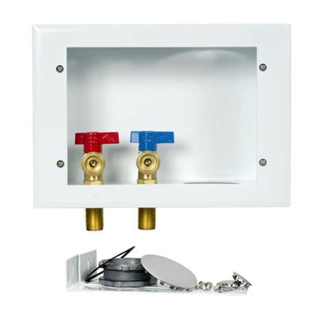 oatey metal washer box 38993 installation|drain outlet box.